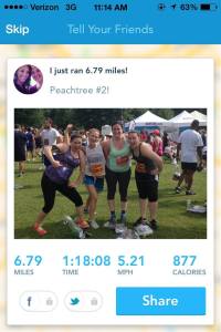 we did it!  sarah, kiley, kels, and kari.