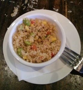 quinoa salad.