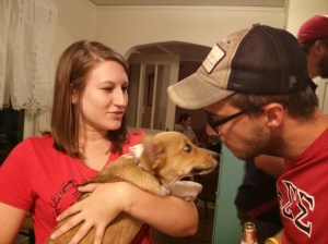 sarah & honey & garth.