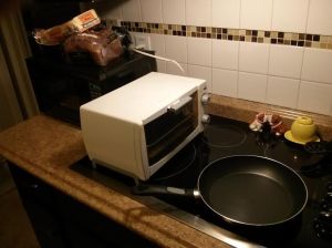 look at all that counter space!