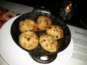 ny cheddar biscuits with garlic & parsley.