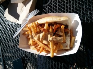 machine gun sandwich!  watch out!